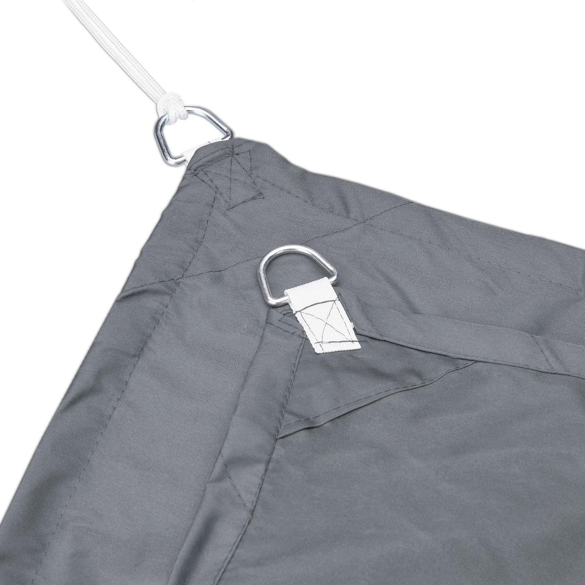 Rectangular Grey Shade Sail, UV Protection, Water-Repellent