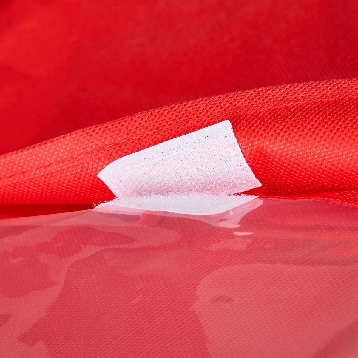 Red storage box for wrapping paper