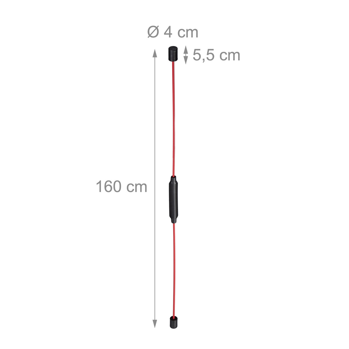 Red vibration wand