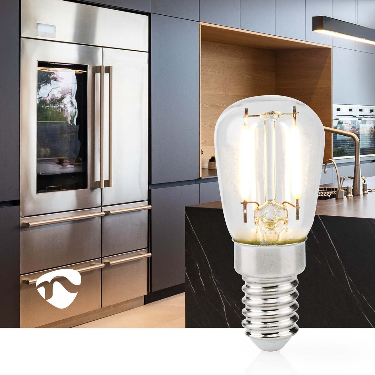 Refrigerator Lamp | LEDs | E14 | 2 W| T26