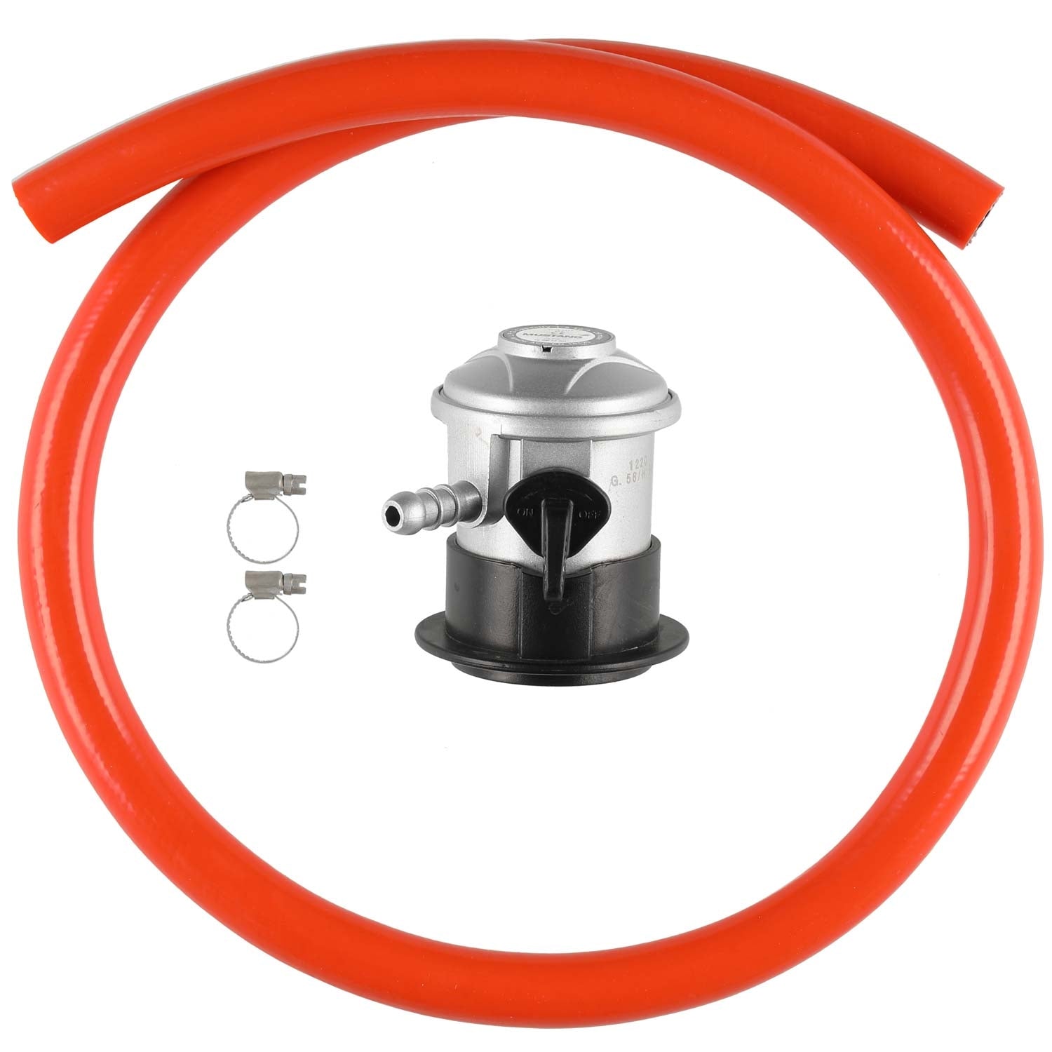 Regulator set with pressure valve FI/NO/DK