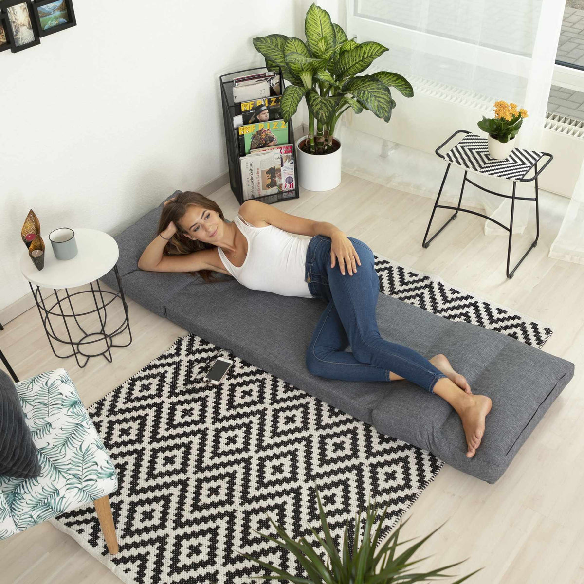 Relax armchair foldable