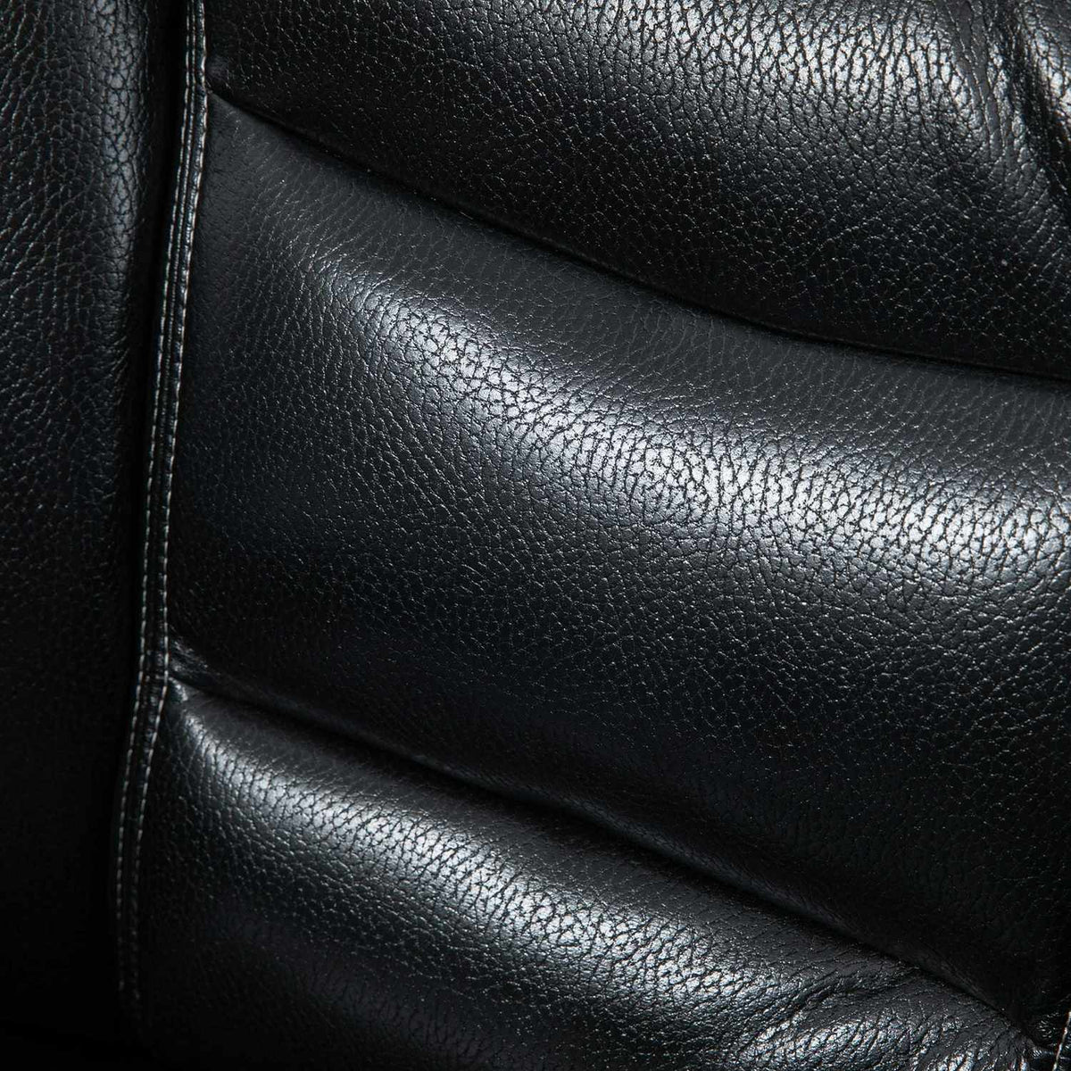 Relaxation Chair With Ottoman And Reclining Function Tv Chair, Swivel Tv Chair, Up To 150 Kg, Faux Leather, Black