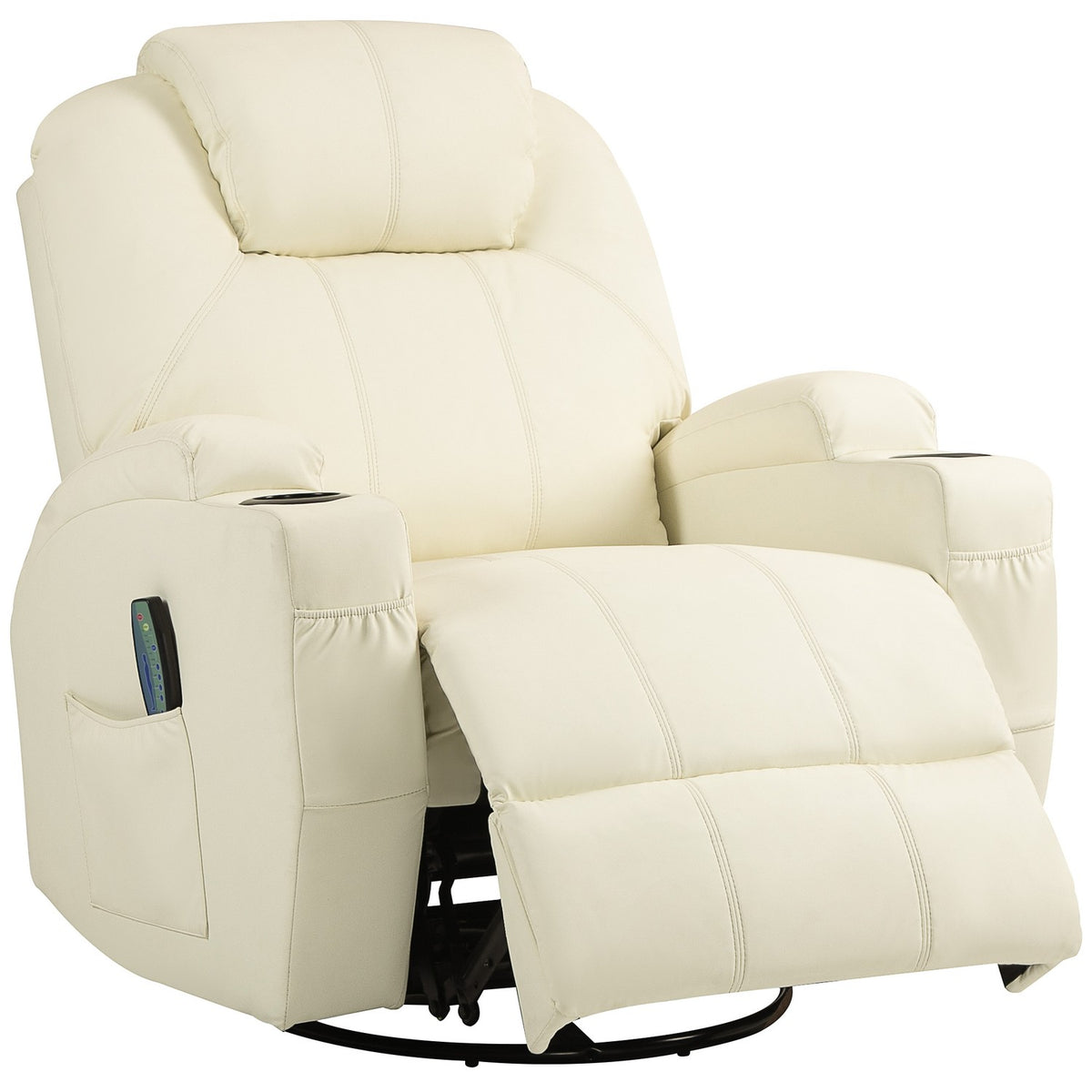 Relaxation chair with massage function, electric TV chair with reclining function, rocker function, spring system, remote control, massage chair