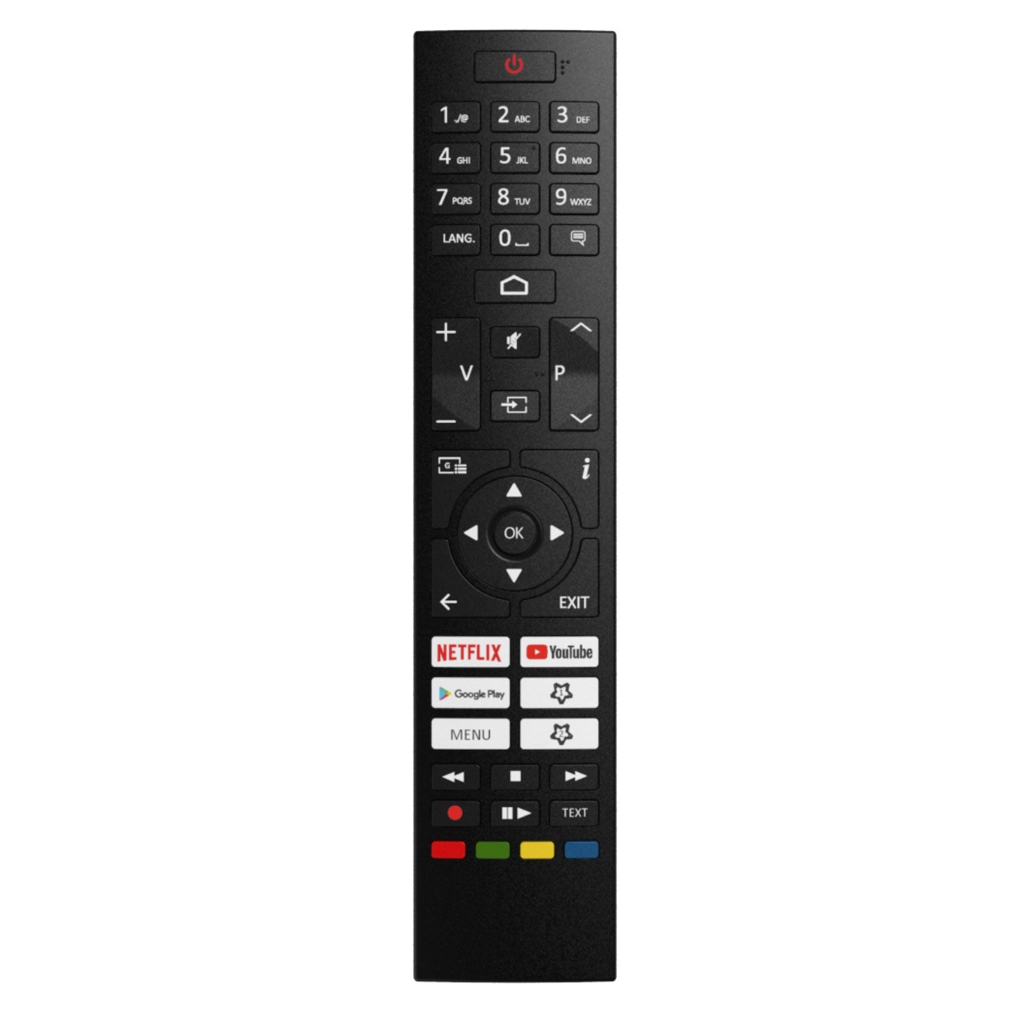 Remote control CH TV 43+55