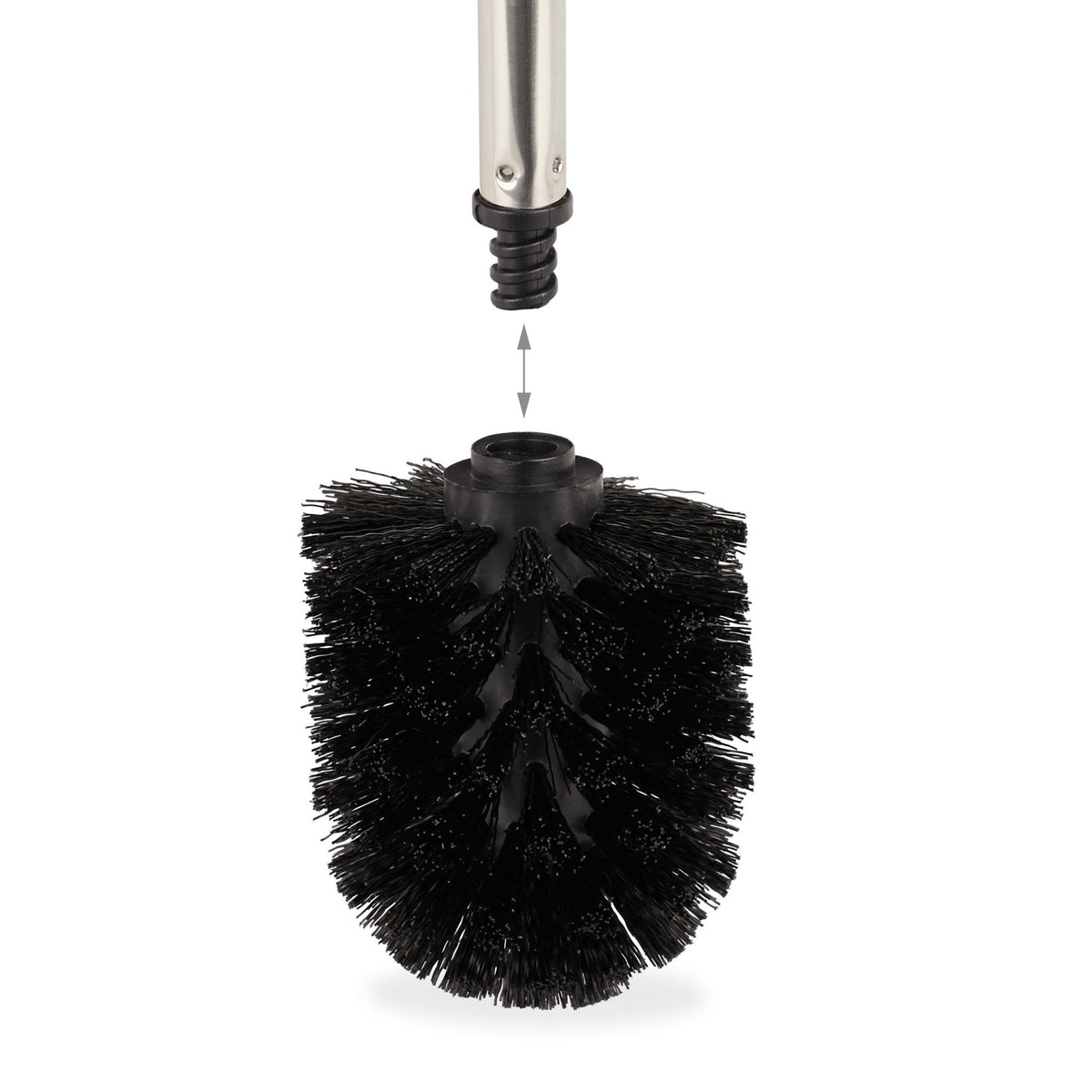 Replacement brush head for toilet brush Set of 9