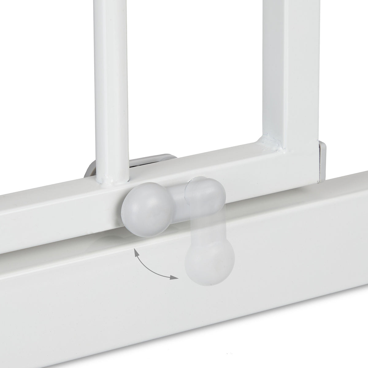 Retractable door guard without drilling