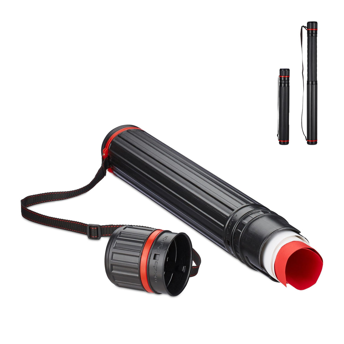 Retractable poster roll