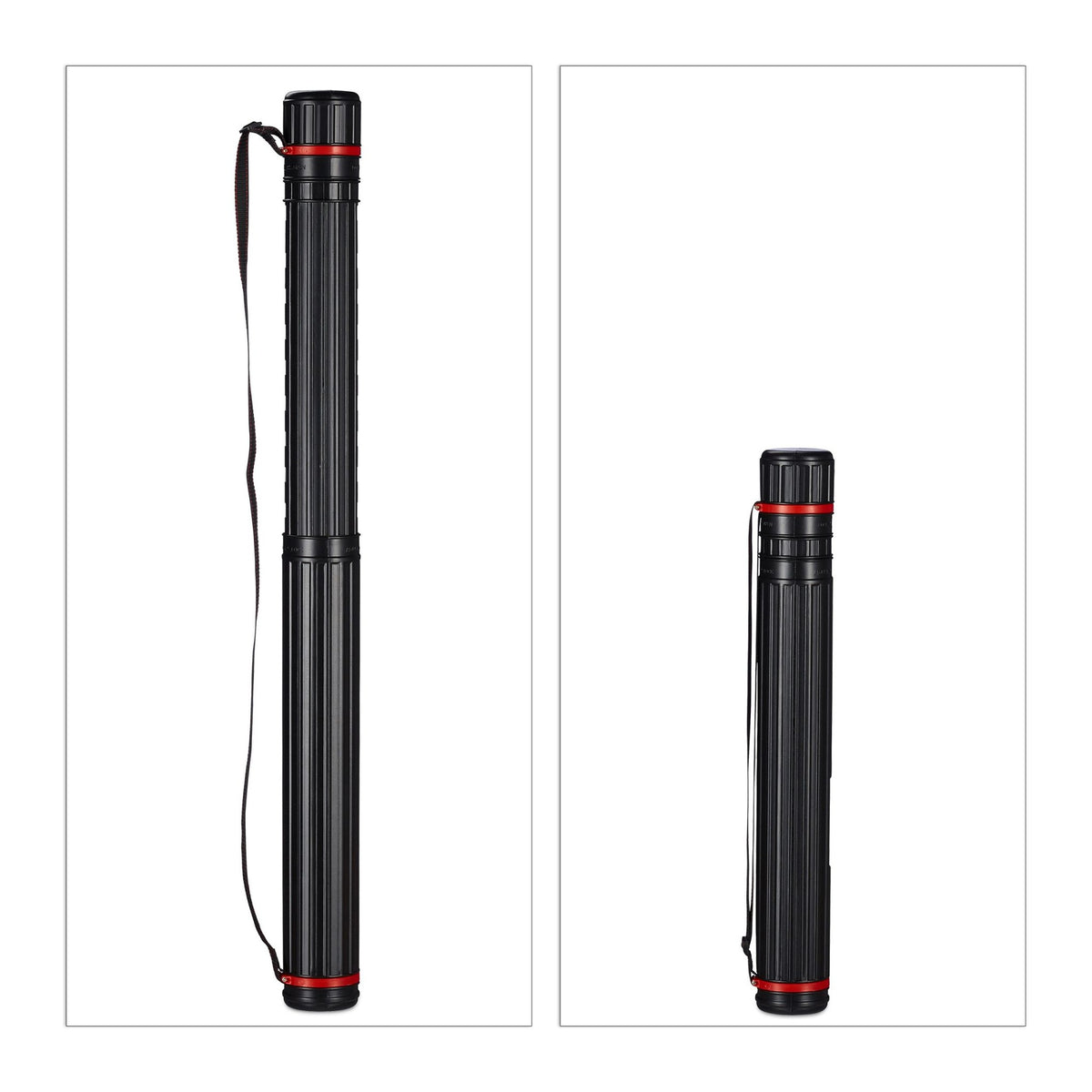Retractable poster roll