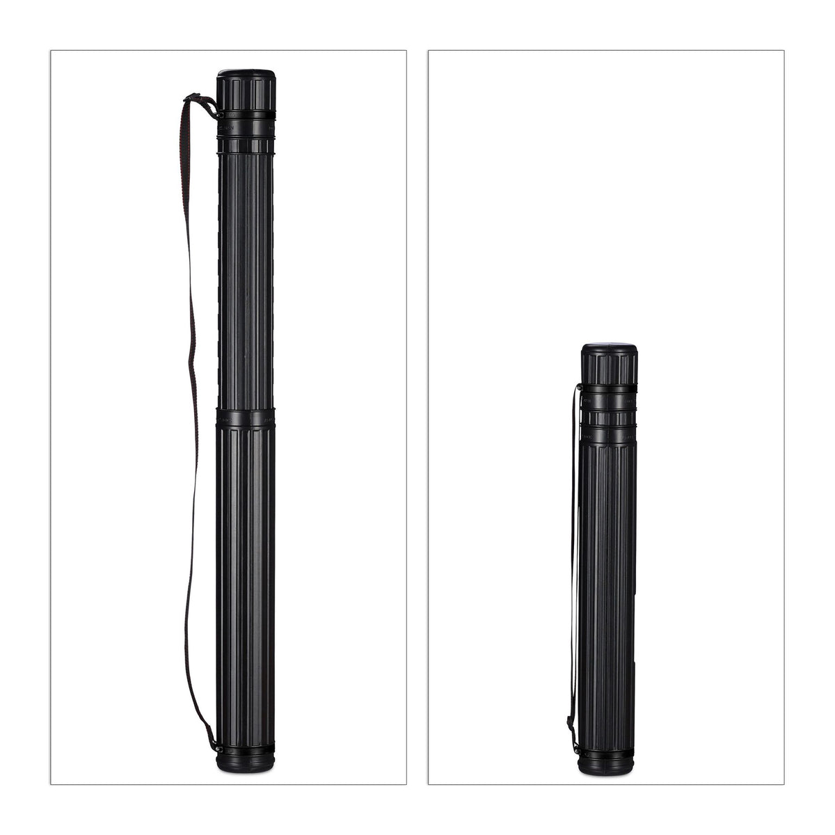 Retractable poster roll
