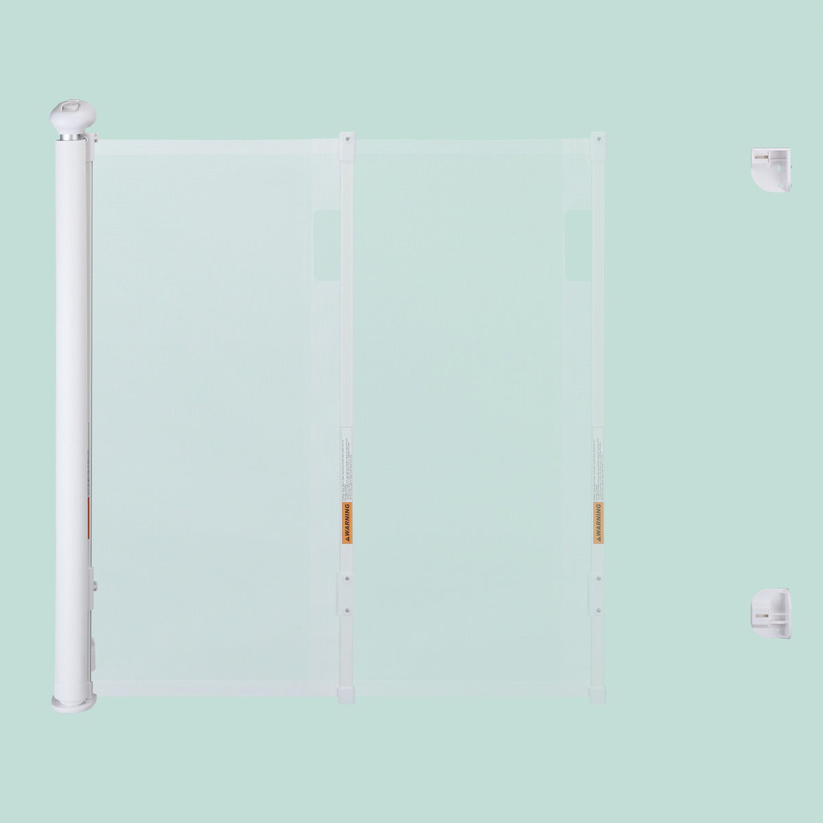 Retractable safety gate