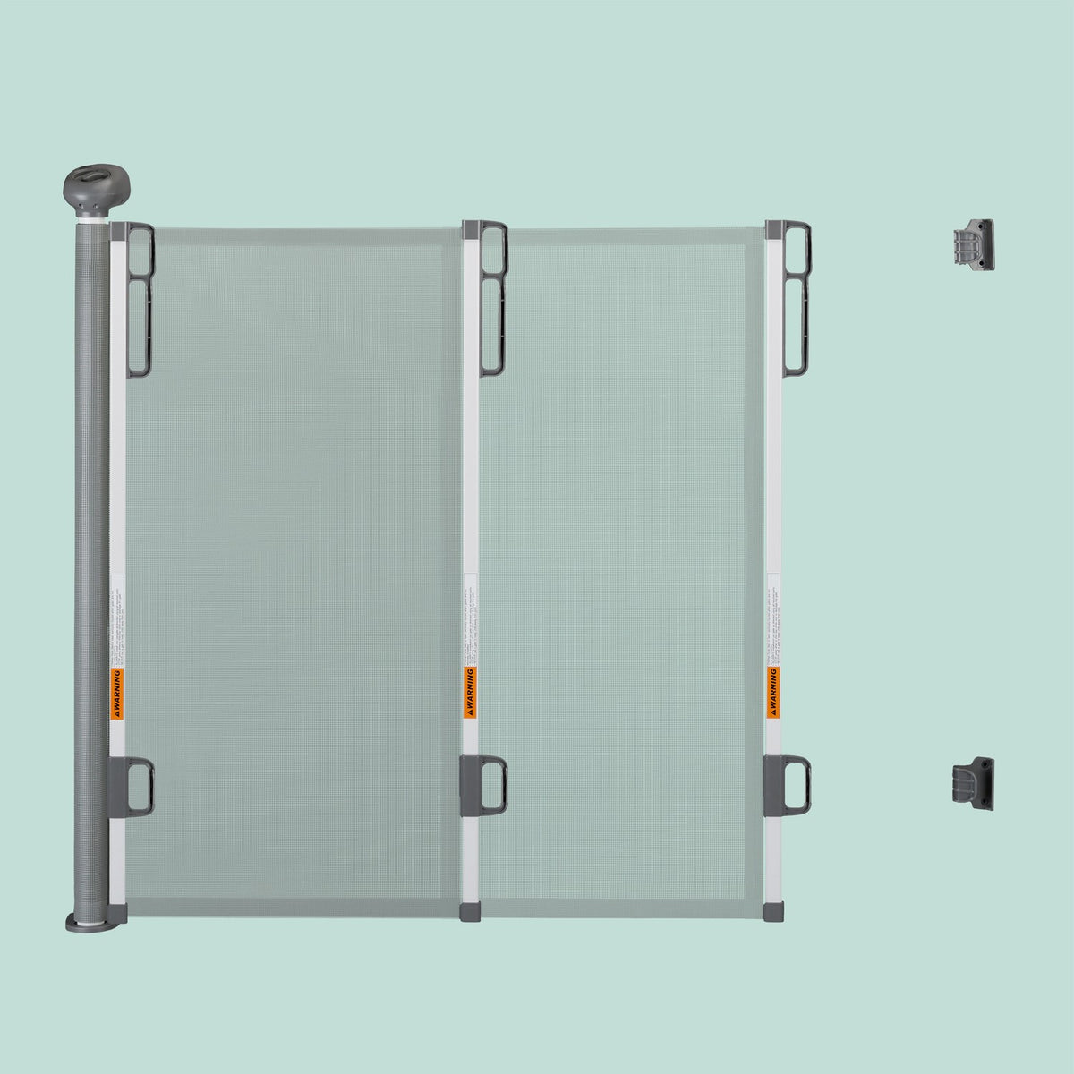 Retractable safety gate