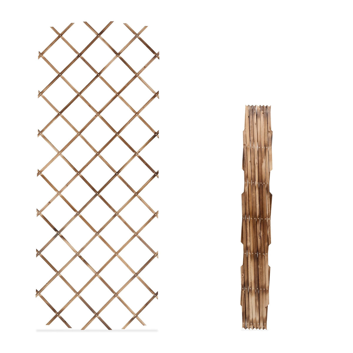 Retractable trellis set of 3