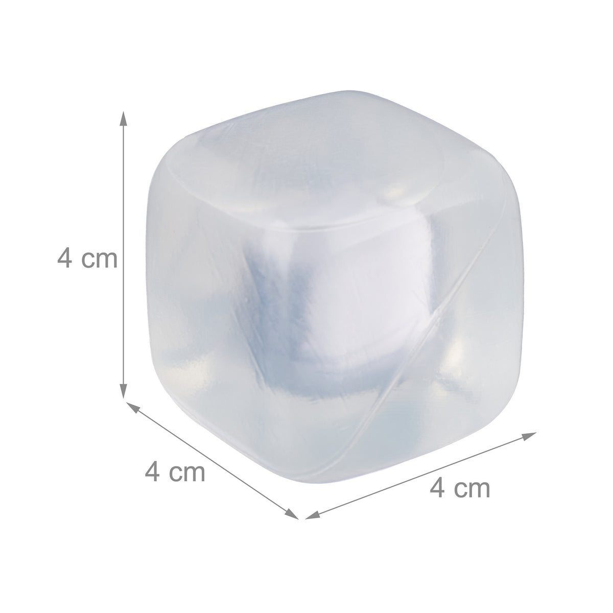 Reusable ice cubes in a set of 36