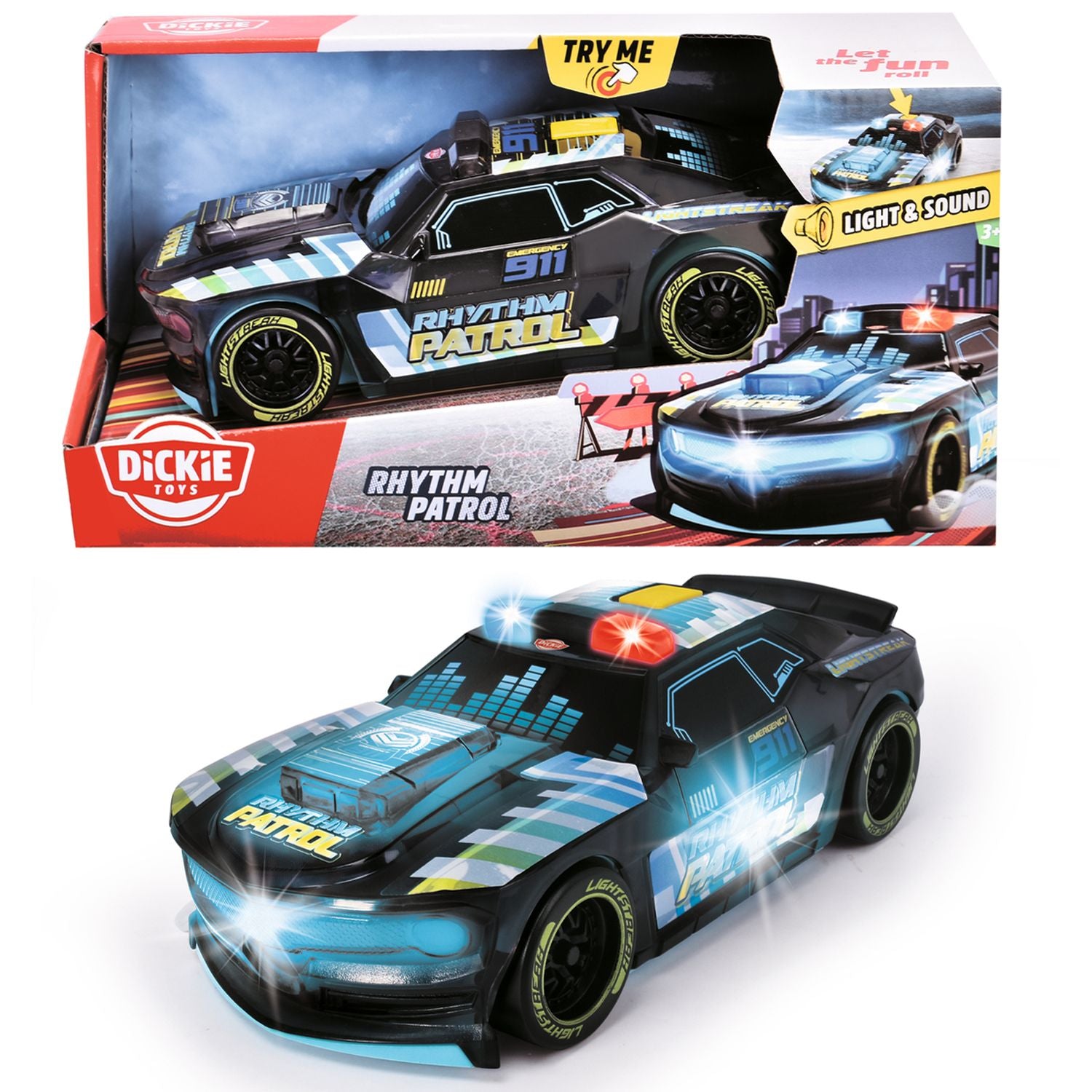 Rhythm Patrol Police Car