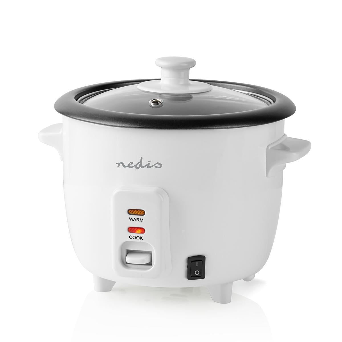 Rice cooker | 0.6 l | 300 W | Undoing machine in aluminum | Non-stick coating | Removable bowl | automatic shutdown