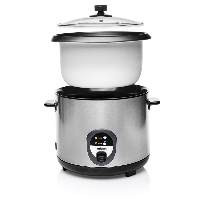 Rice cooker 2.2l Stainless steel