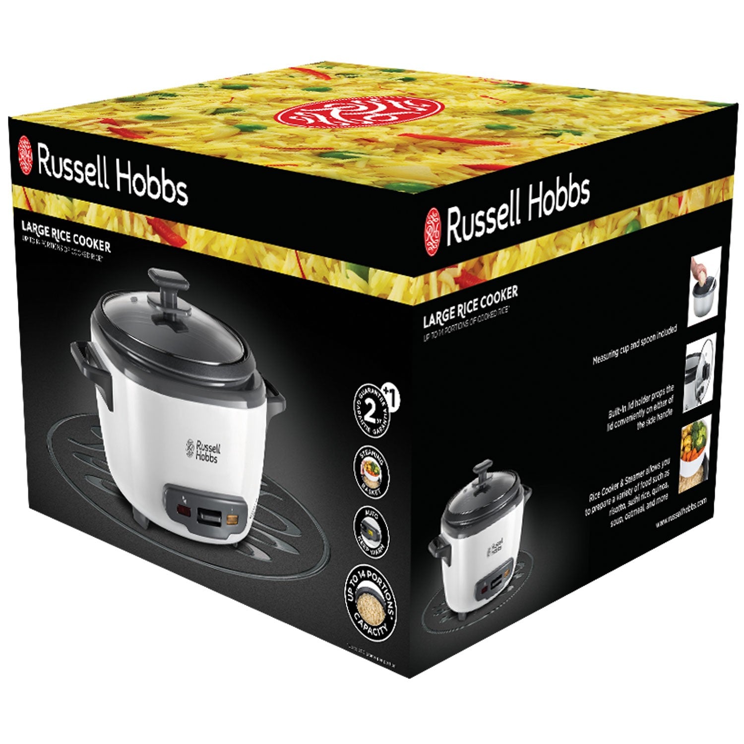 Rice cooker X-Large 3.3l 14 portions