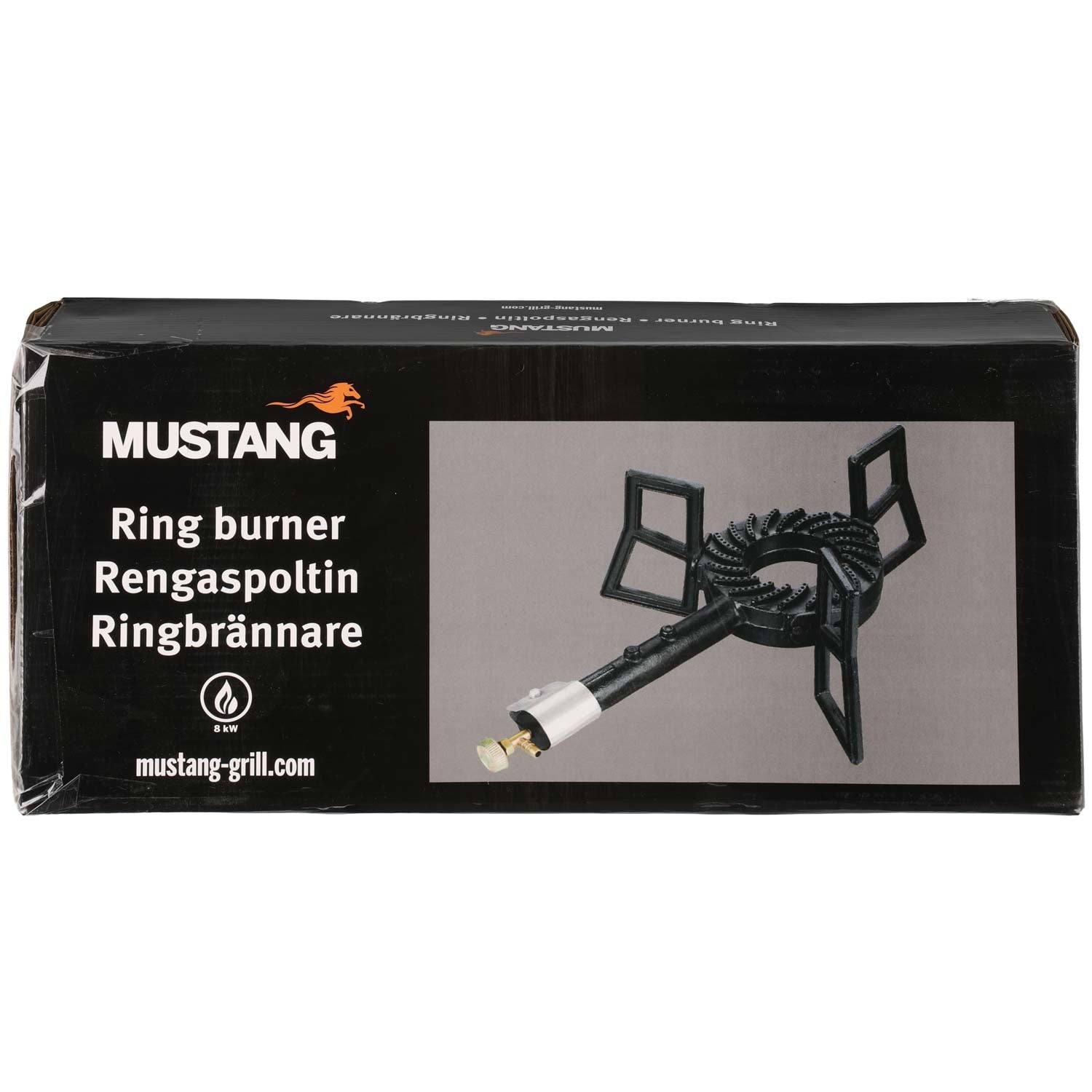 Ring burner with legs