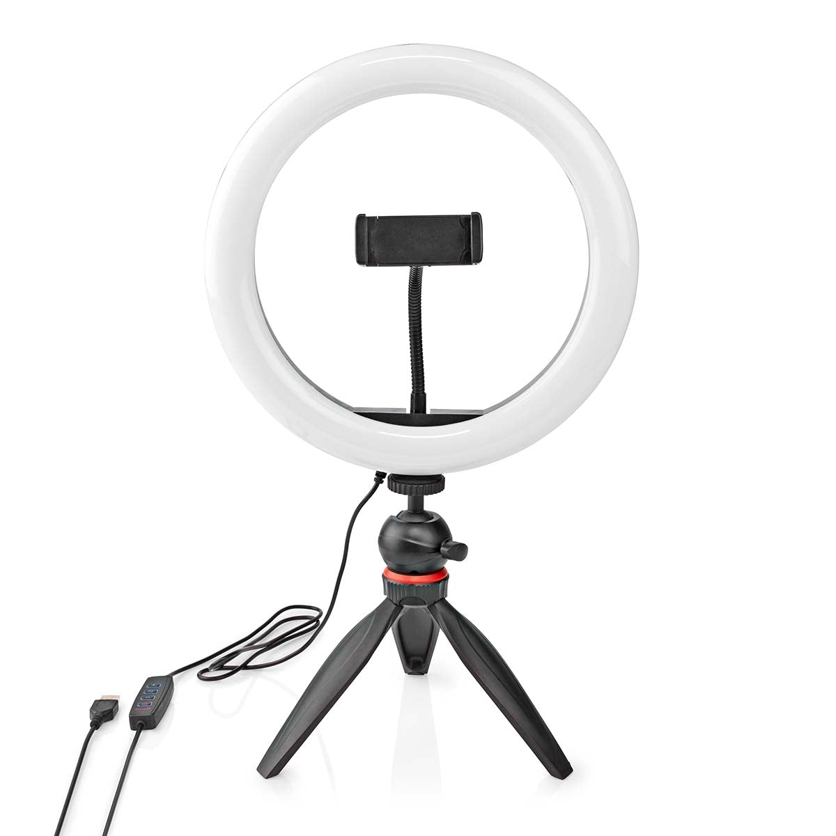 Ring light | 10 inch| 120 LEDs | 2700 - 6700 K| Tripod | Black