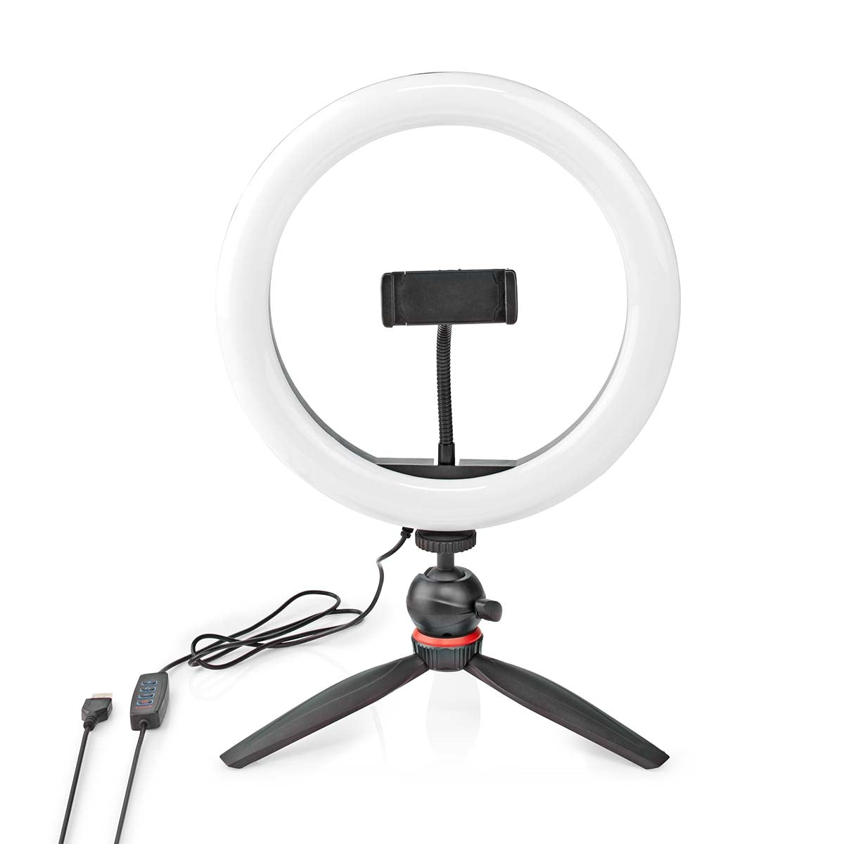 Ring light | 10 inch| 120 LEDs | 2700 - 6700 K| Tripod | Black