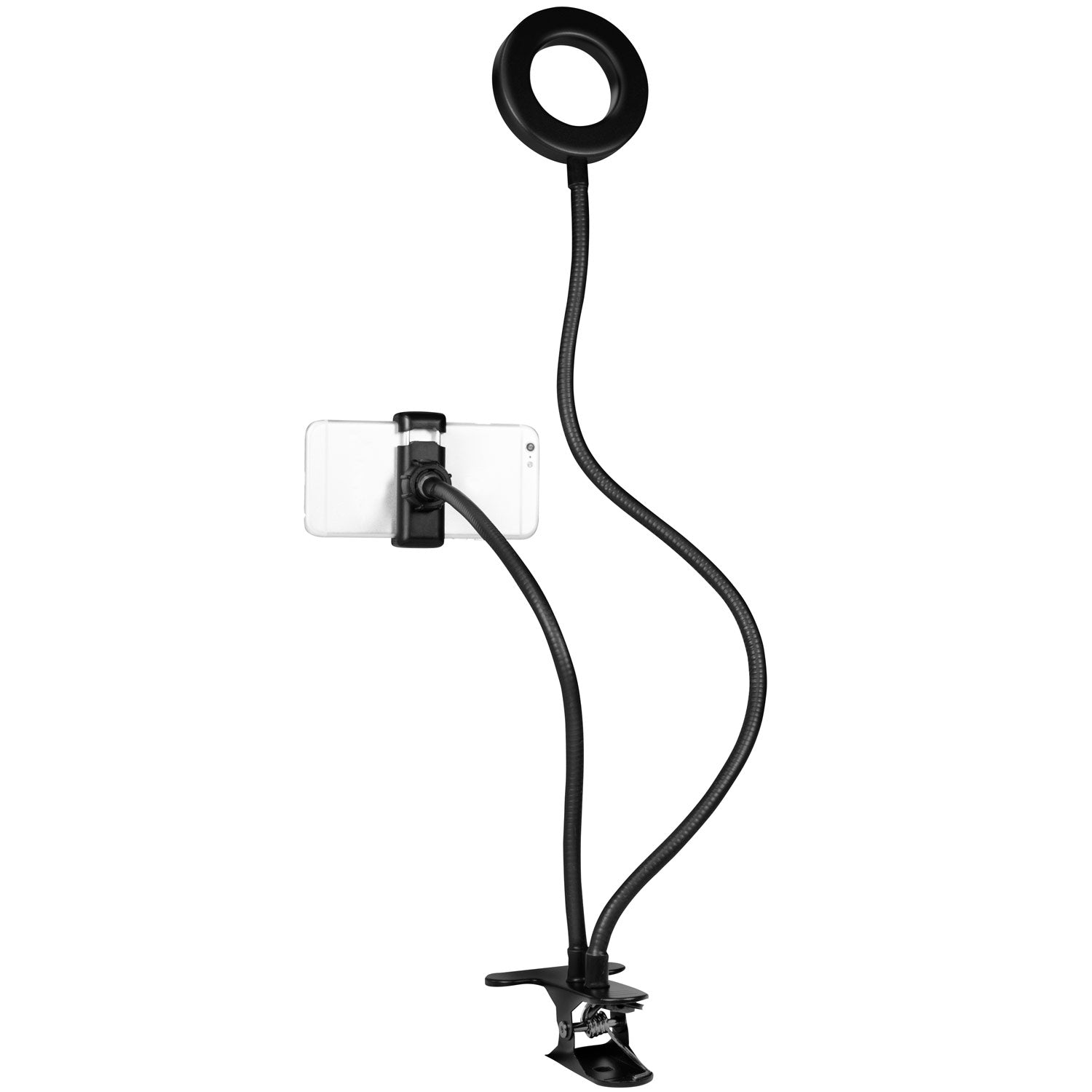 Ring light for smartphone Ø8.5 cm with clip