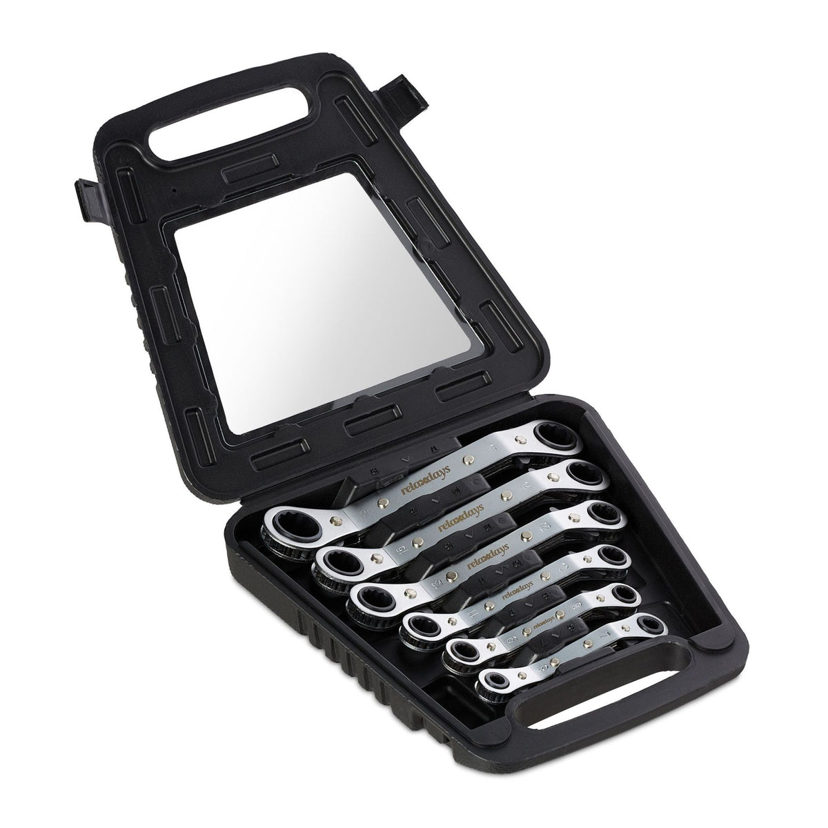 Ring lock wrench set 6 parts