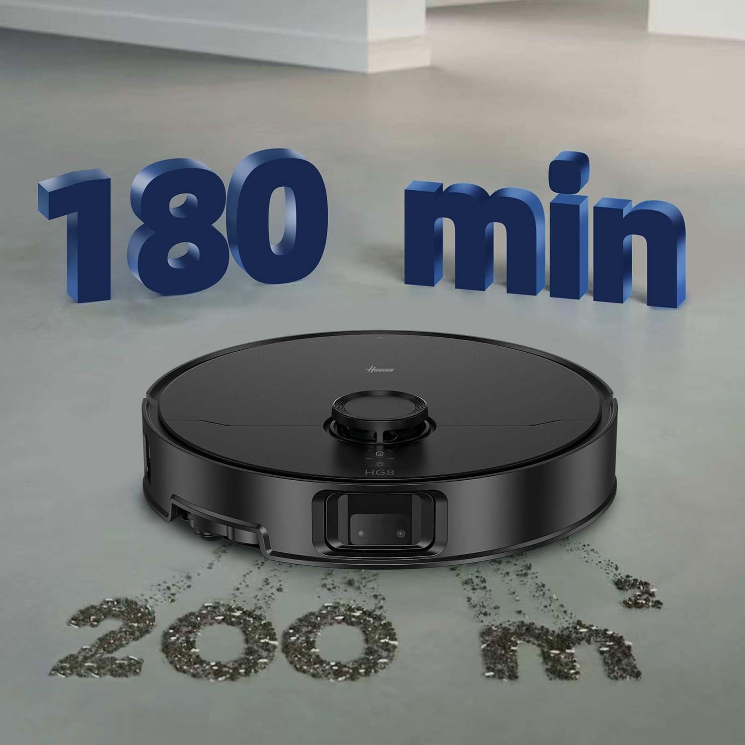 Robot Vacuum Wet & Dry, WiFi, Self-Emptying Station