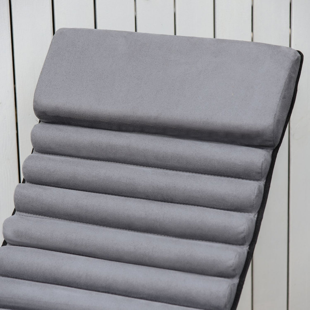 Rocking Chair Ergonomic 2 In 1 Swing Chair Garden Chair Rocking Lounger Metal Textline Spherical Dark Gray 145 X 74 X 88 Cm
