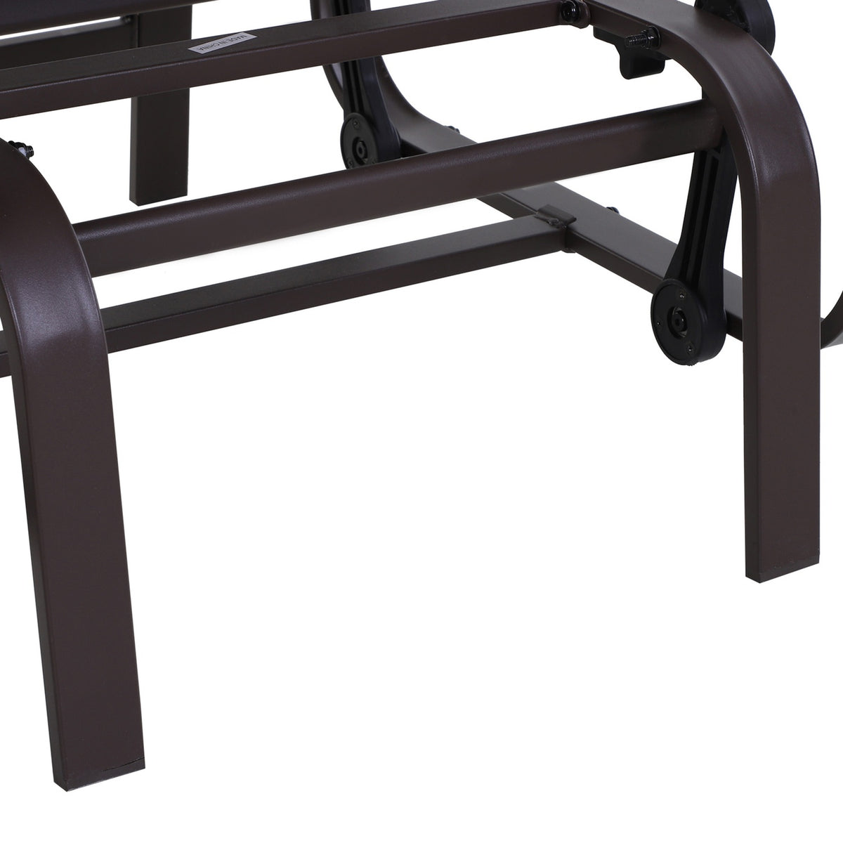Rocking Chair Garden Garden Chair Relax Chair Garden Swing Garden Metal Rocking Chair For Garden Patio Balcony Textline 60 X 75 X 104 Cm