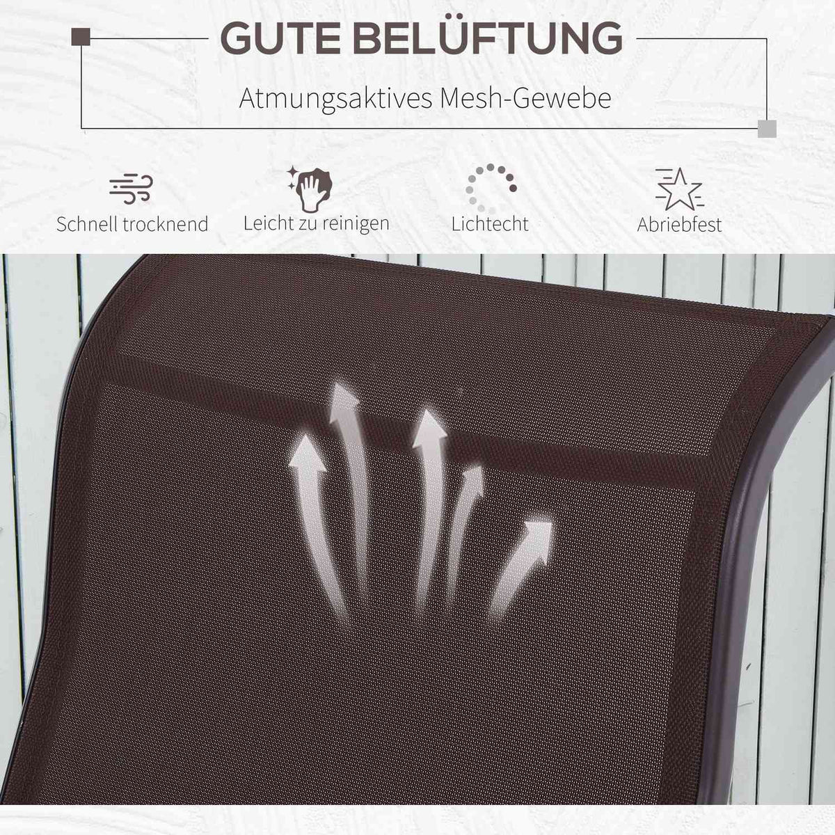 Rocking Chair Garden Garden Chair Relax Chair Garden Swing Garden Metal Rocking Chair For Garden Patio Balcony Textline 60 X 75 X 104 Cm