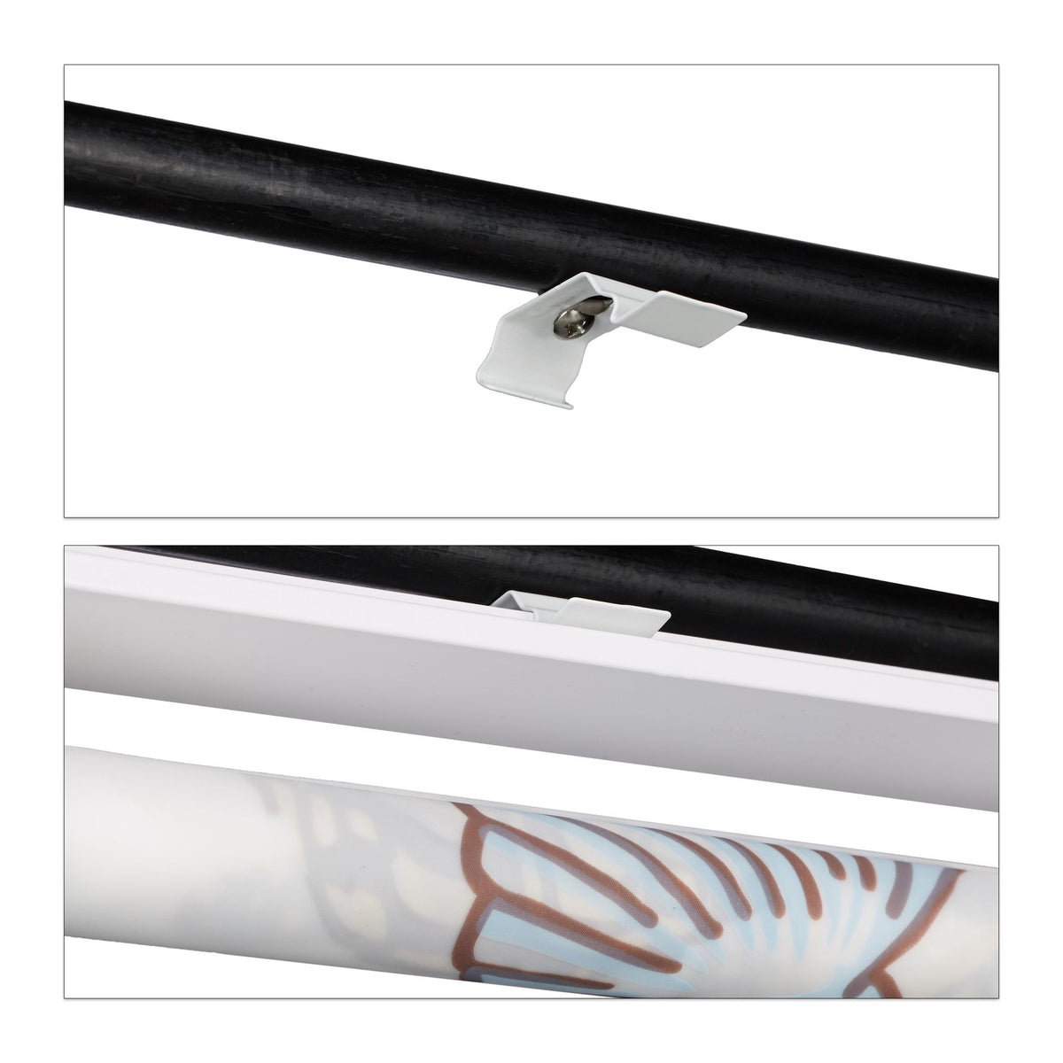 Roller blind for shower OCEAN