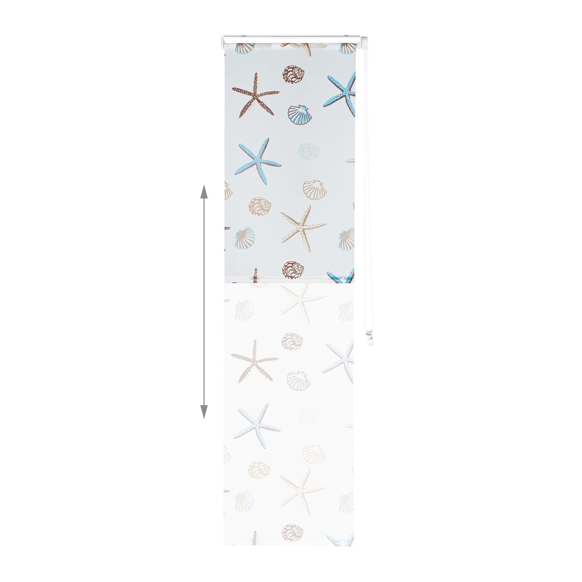 Roller blind for shower OCEAN