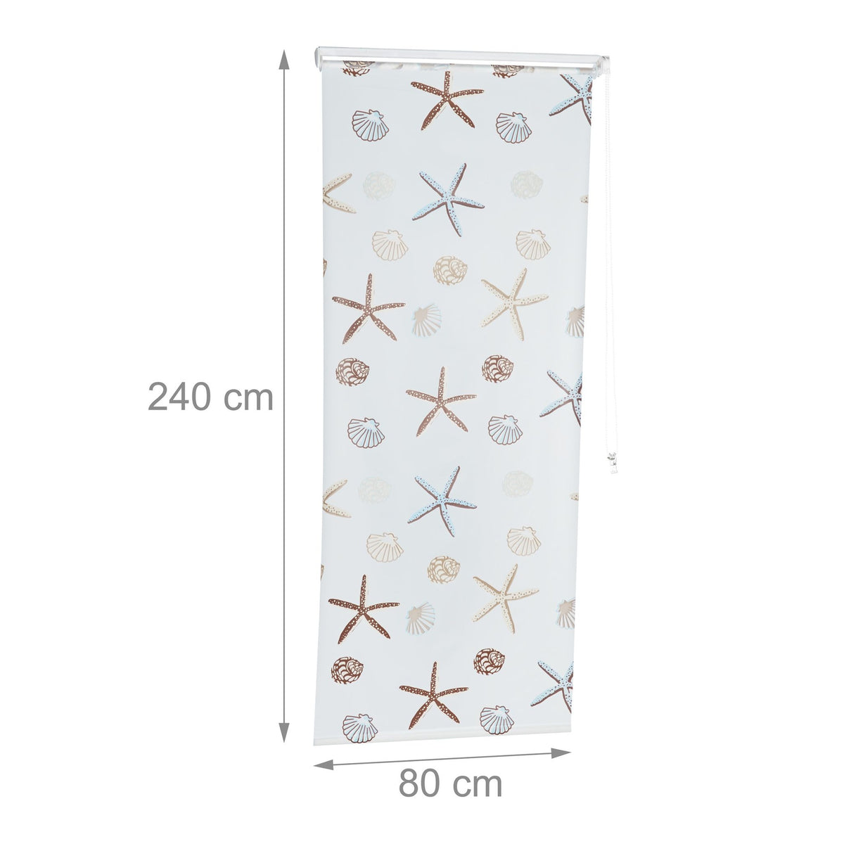 Roller blind for shower OCEAN
