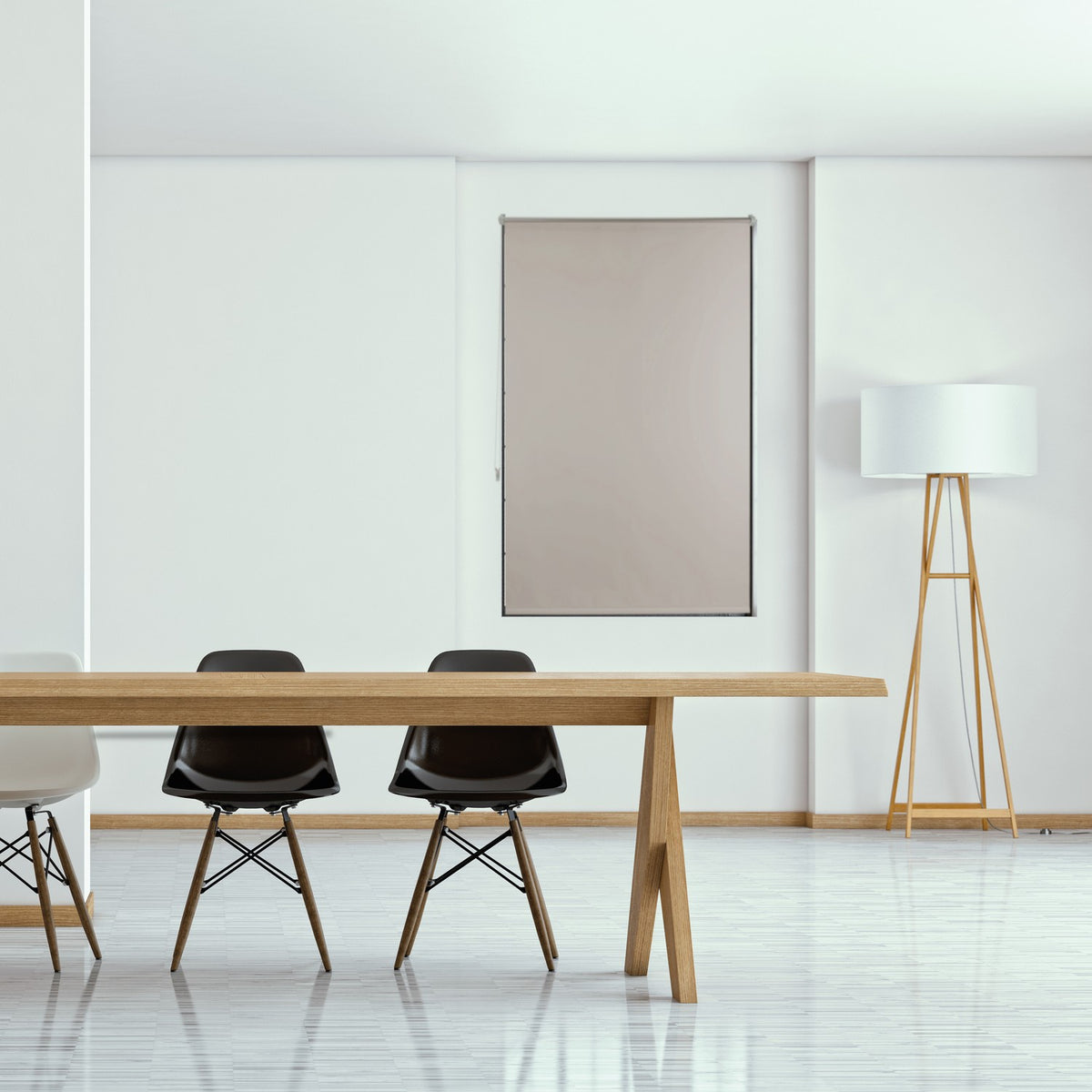 Roller blinds brown