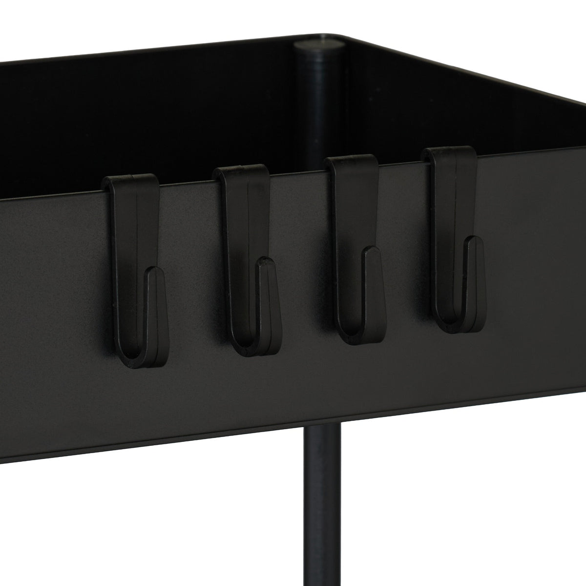 Rolling Cart with 4 Levels – Kitchen & Bathroom Storage