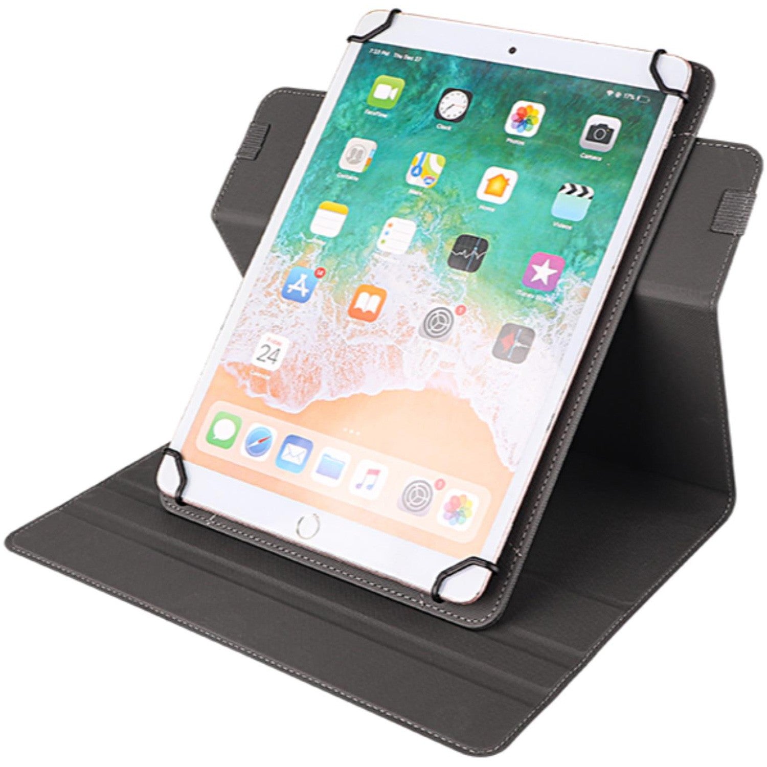 Rotatable flip cover Universal Tablets 9-11" Blue