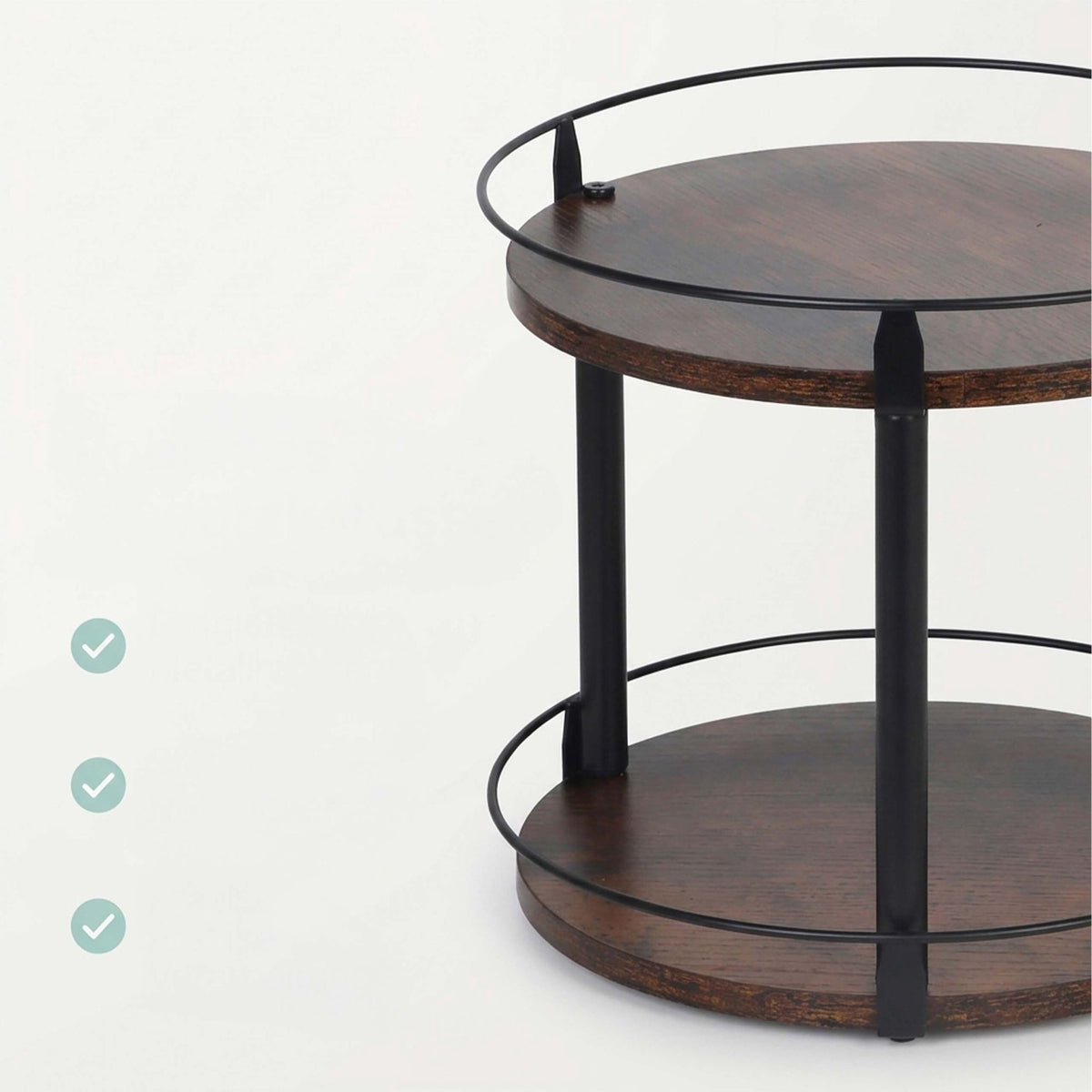 Rotating Spice Carousel Rack – Metal, Multi-Tier Organizer