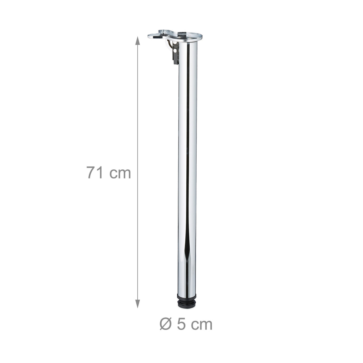 Round Folding Table Legs – Set of 4 for DIY Projects