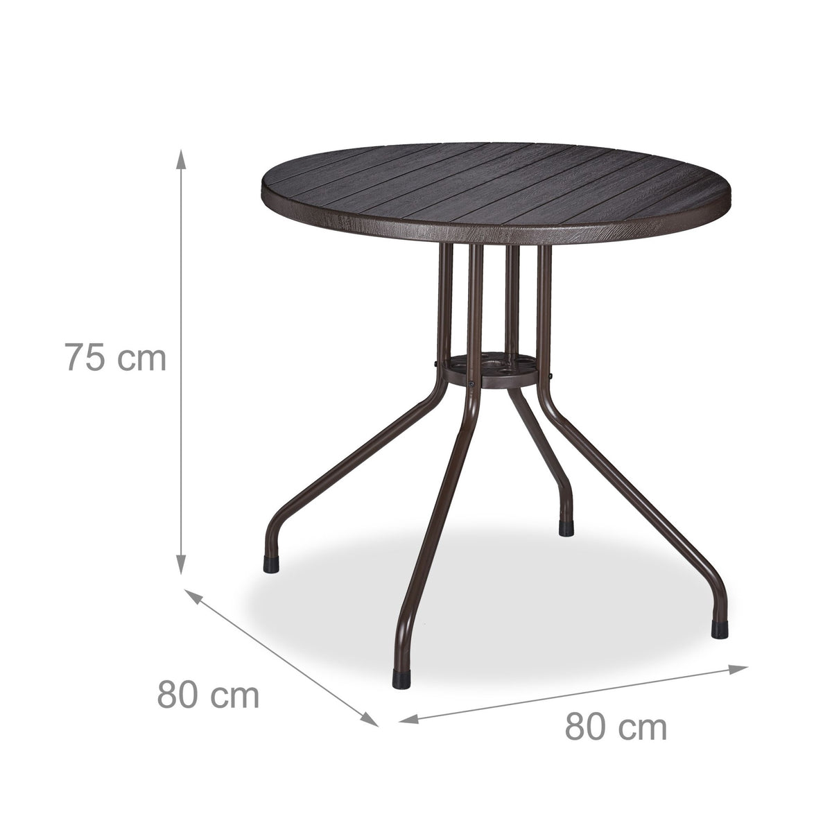 Round Garden Table