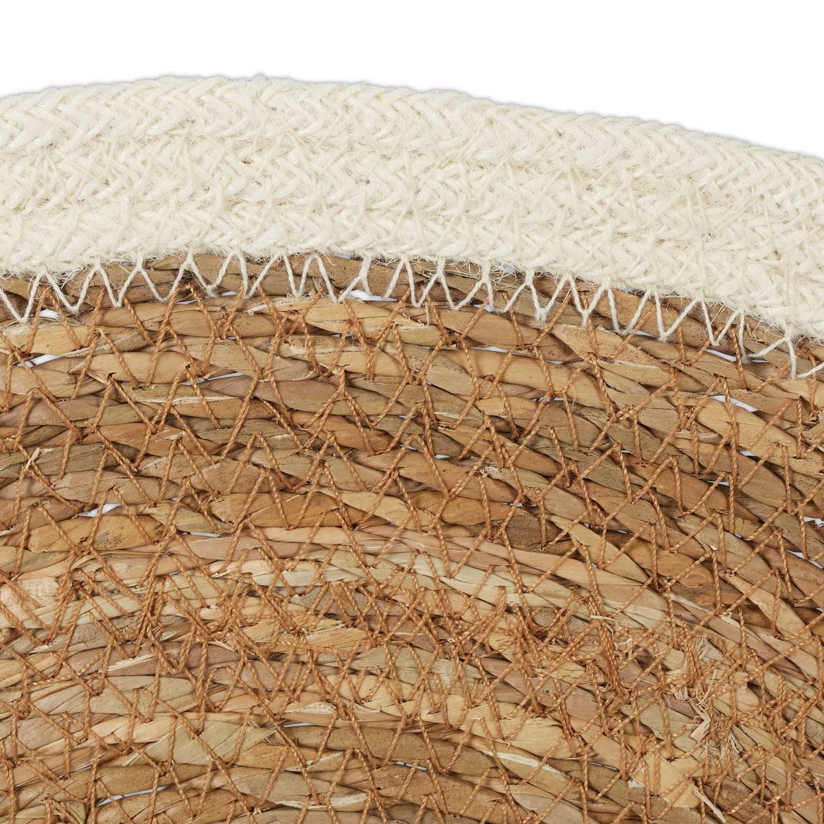 Round Water Hyacinth Place Mats, Set of 6