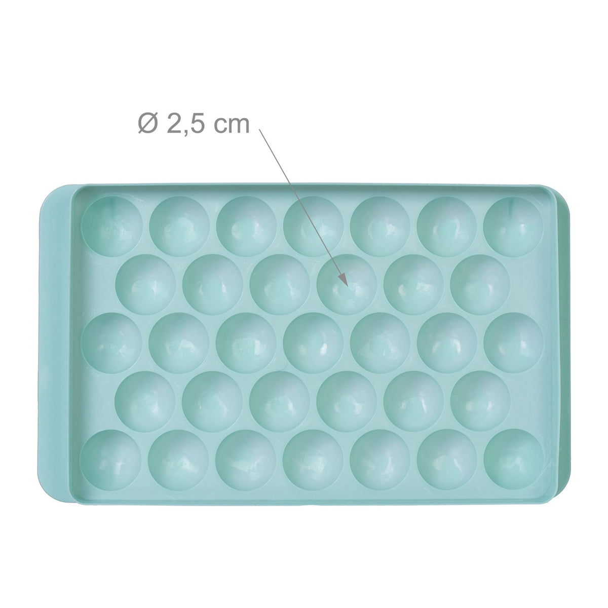 Round ice cube shape in set of 3
