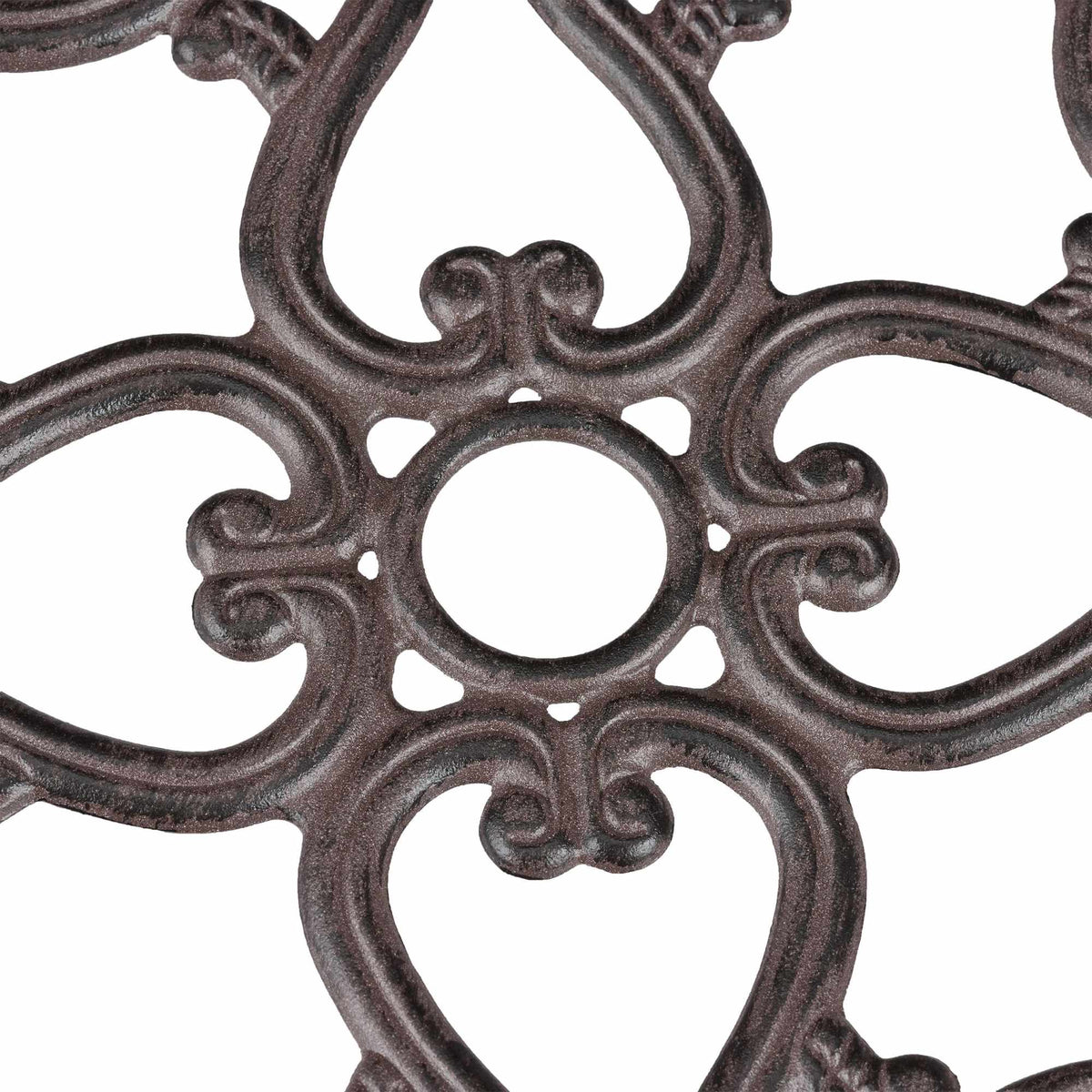 Round rolling plate for potted plants