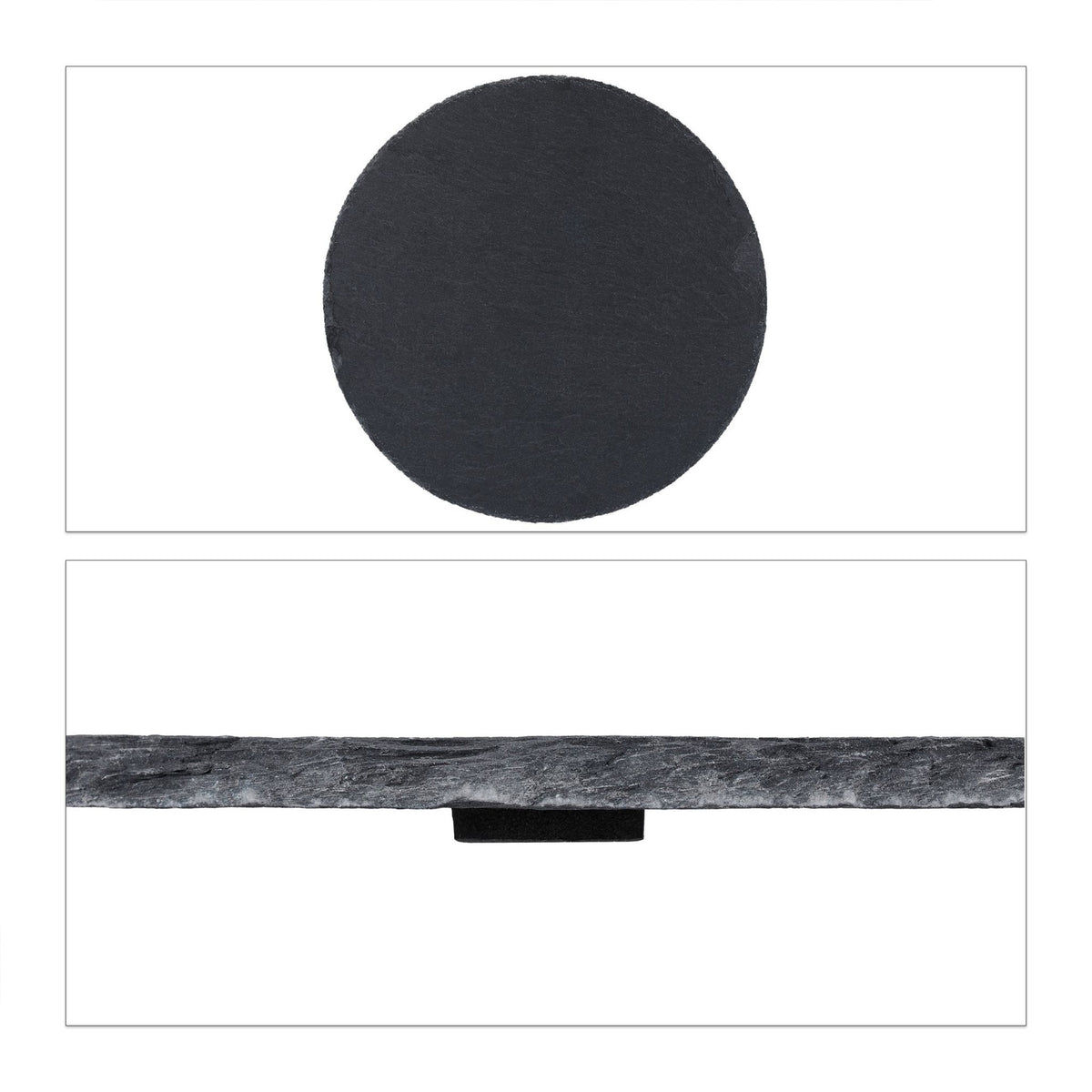 Round slate tiles in sets of 6