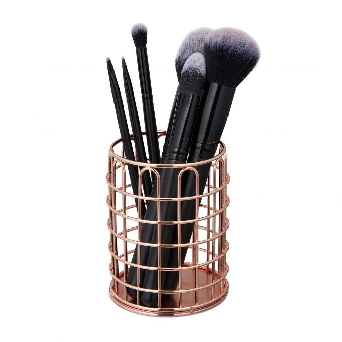 Round stand for make-up brushes