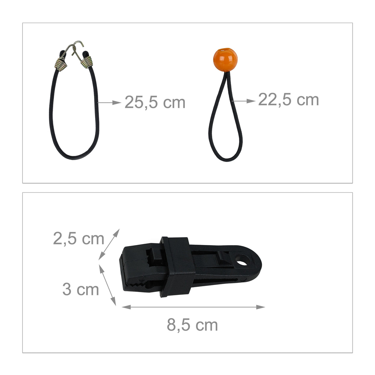 Rubber band set of 30