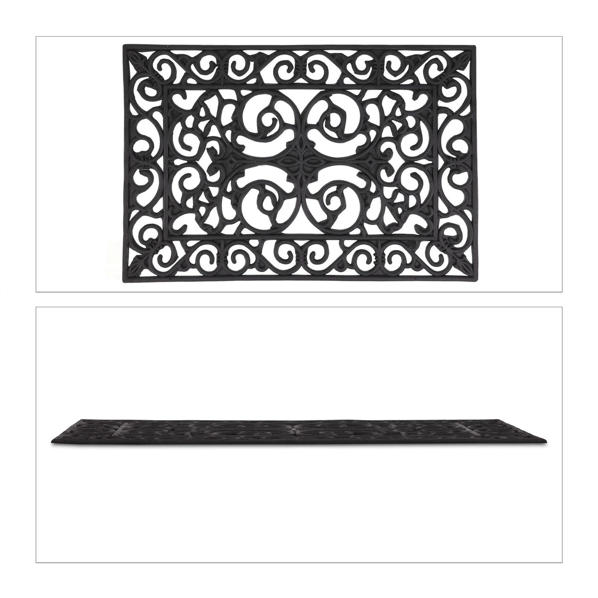Rubber door mat