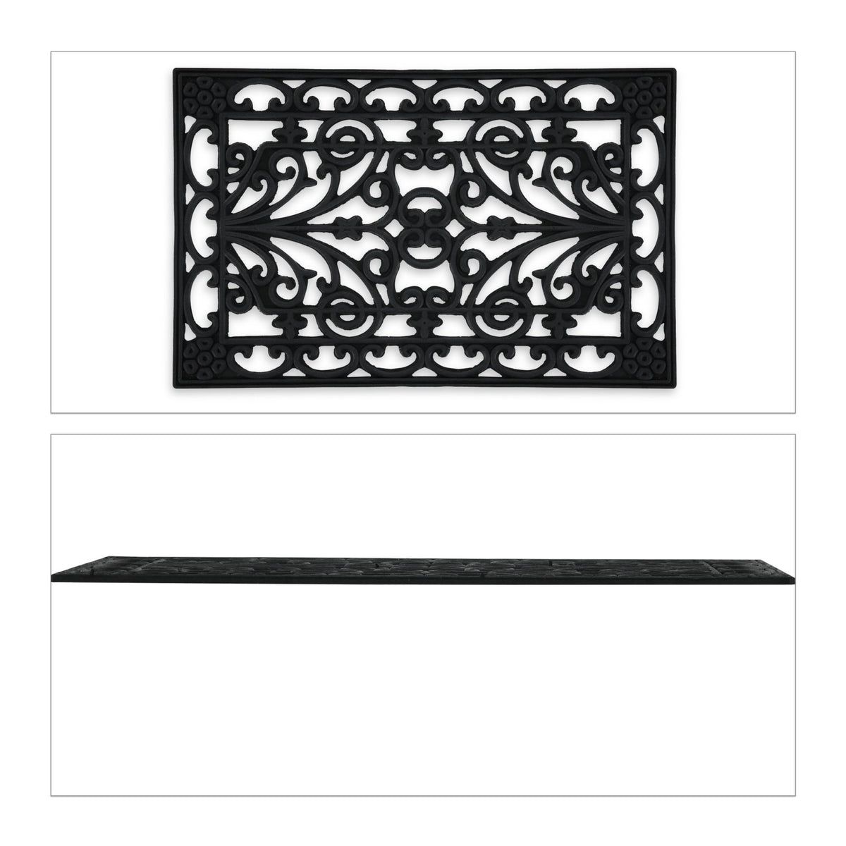 Rubber door mat