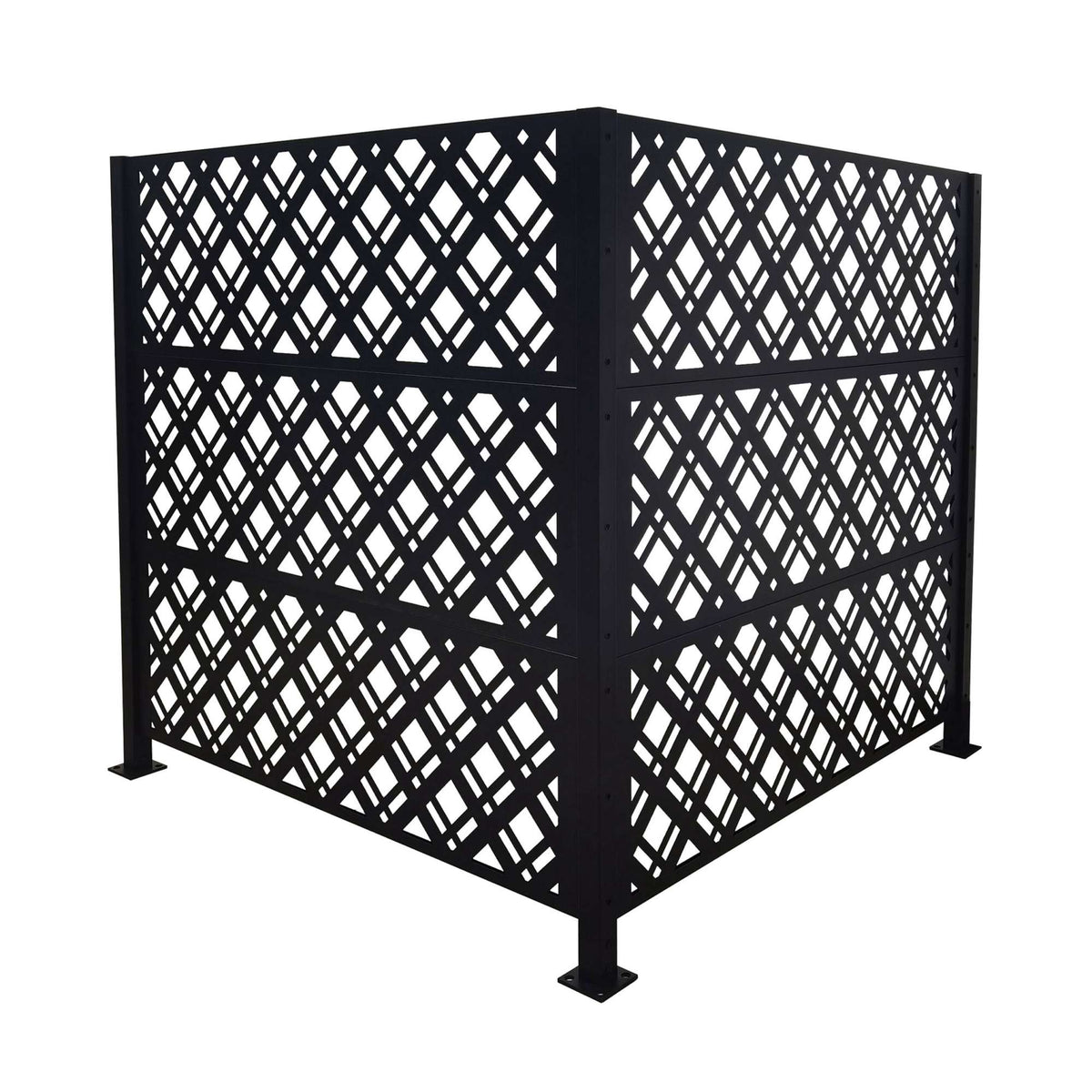 Rubbish Bin Cover, 120 cm Privacy Screen, Modular Design