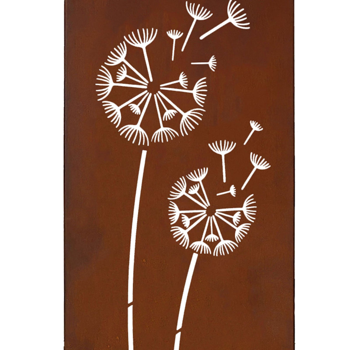 Rust-Patina Decorative Garden Stake – Weatherproof Ornament